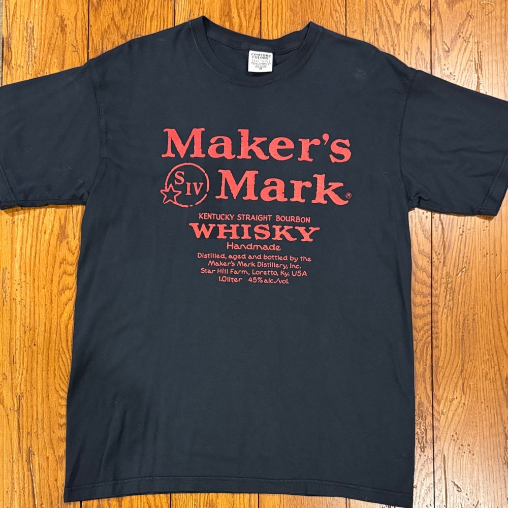 Maker’s Mark Whisky Black T-Shirt